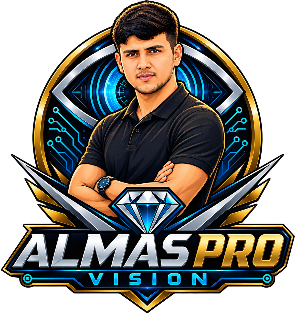 Almas Pro Logo